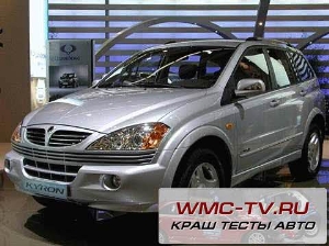 Ssangyong kyron краш тест
