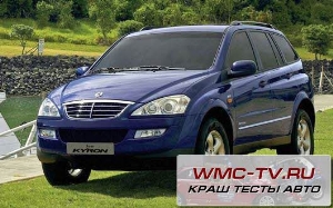 Ssangyong kyron краш тест