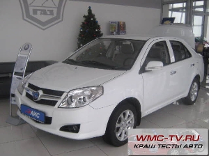 Краш тест geely mk видео