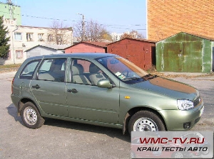 Ваз калина краш тест