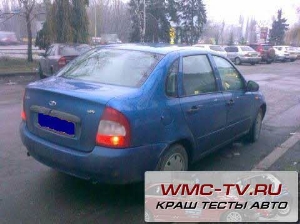 Ваз калина краш тест