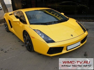 Краш тест lamborghini