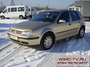 Краш тест golf 3