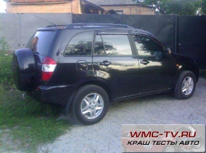 Краш тест chery tiggo видео