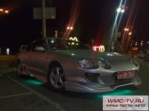 Краш тест toyota celica