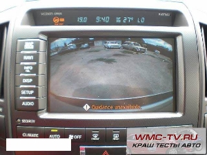 Land cruiser crash test