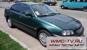 Toyota avensis краш тест