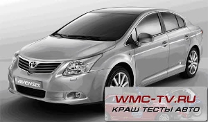 Toyota avensis краш тест