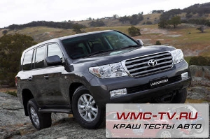 Краш тест toyota land cruiser