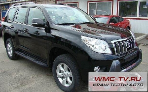 Краш тест toyota land cruiser
