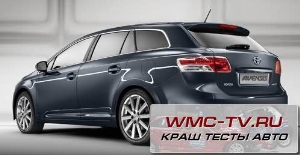 Тойота авенсис краш тест