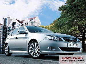 Краш тест subaru impreza