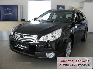 Краш тест subaru legacy