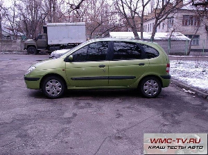 Рено сценик краш тест