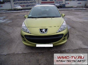 Краш тест пежо 207