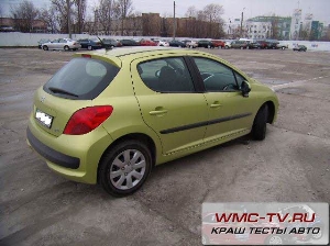 Краш тест пежо 207