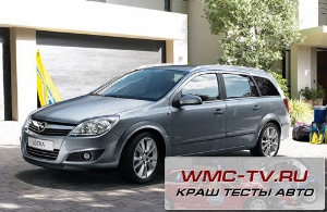 Crash test opel astra