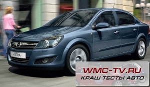 Crash test opel astra