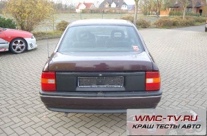 Краш тест opel vectra