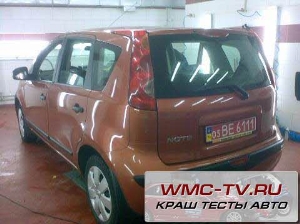 Nissan note краш тест