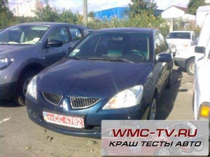Краш тест мицубиси лансер