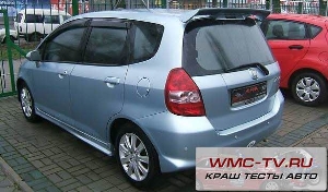 Краш тест хонда джаз