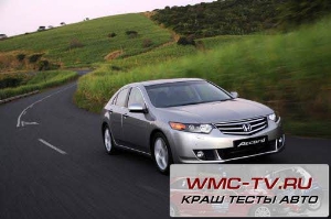 Краш тест honda accord