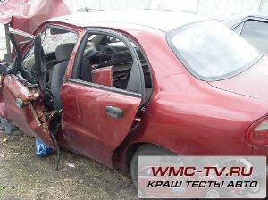 Краш тест daewoo lanos