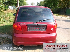 Краш тест део матиз