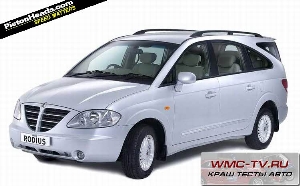 Ssang yong краш тест