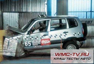 Краш тест шеви нива