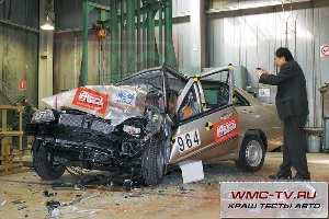 Краш тест chery fora