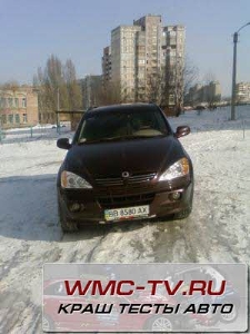 Ssangyong kyron краш тест