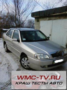 Краш тест chery amulet видео