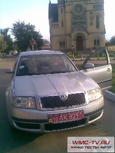 Skoda superb краш тест