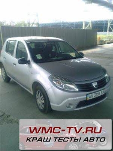 Краш тест sandero