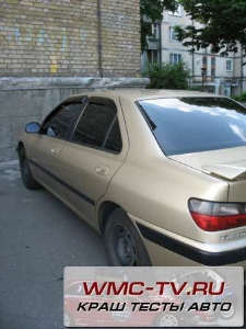 Краш тест пежо 406