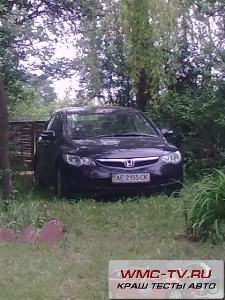 Краш тест honda civic