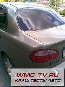 Краш тест daewoo sens