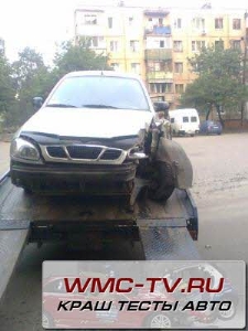 Краш тест daewoo lanos