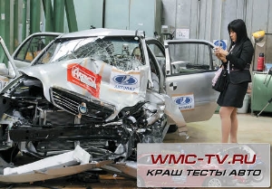 Краш тест Geely Otaka