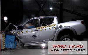 Краш тест mitsubishi l200
