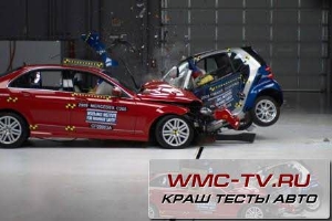 Краш тест Mercedes C300 Versus Smart ForTwo