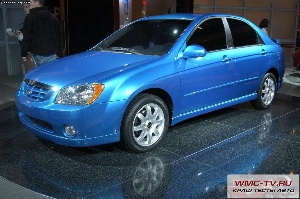 Краш тест киа спектра видео