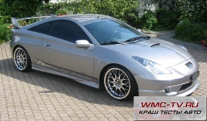 Краш тест toyota celica