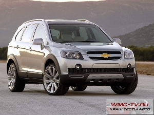 Краш тест chevrolet captiva
