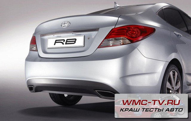 Краш-тест Hyundai Accent нью