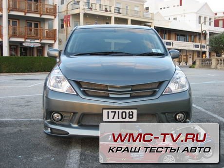 Ниссан Тиида краш тест