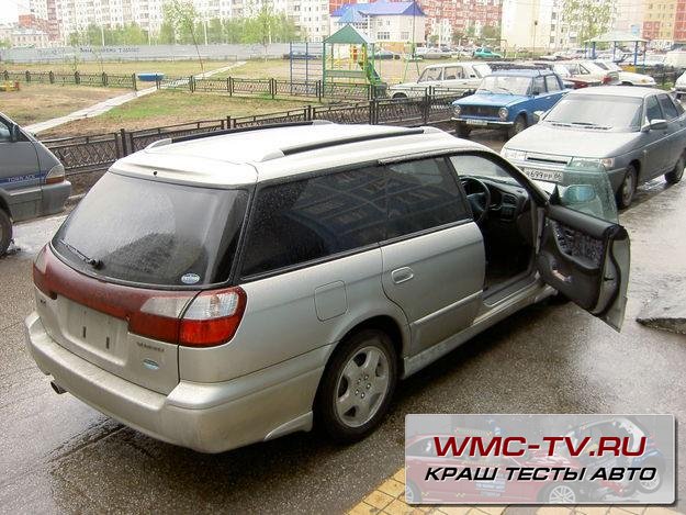 Краш тест Субару Легаси