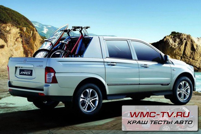 SsangYong Actyon краш тест 